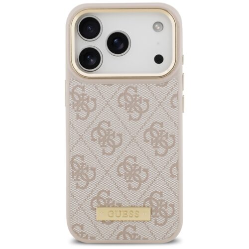 Guess 4G Logo Plate MagSafe tok iPhone 17 Pro rózsaszínű iPhone 17 Pro tokhoz - Image 2
