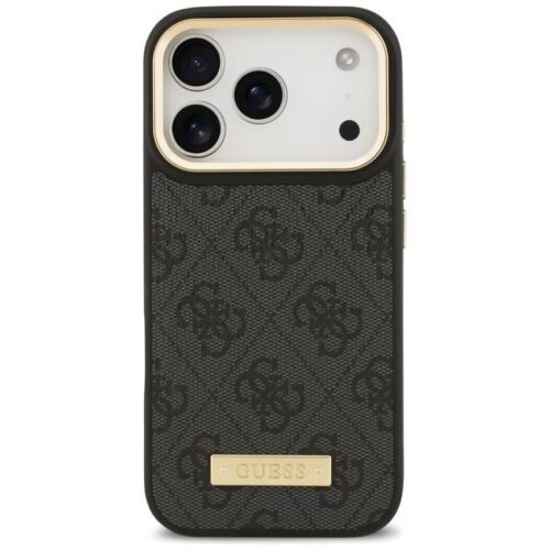 Guess 4G Logólemez MagSafe tok iPhone 17 Pro fekete színűhöz - Image 2