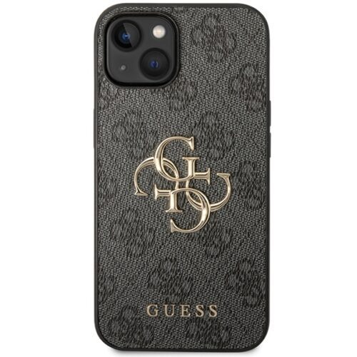 Guess GUHCP15S4GMGGR iPhone 15 6.1" szürke keménytok 4G nagy fém logóval - Image 2