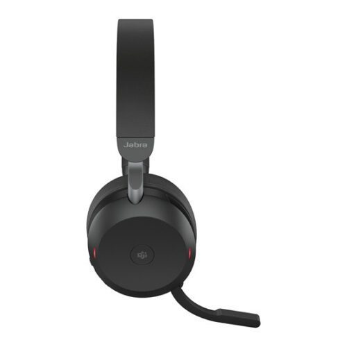 HEA Jabra Evolve2 75 - USB-C MS Teams with Charging Stand - Black - Image 2