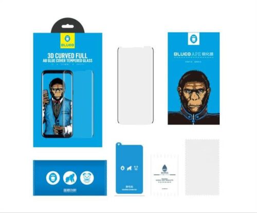 Huawei P40 Pro Blueo 3D Corning Gorilla (Full Ragasztós) Üvegfólia + Konzol - Átlátszó - Image 2