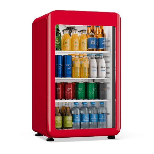 Klarstein Audrey Evo italhűtő | 74 x 38 cm | LED belső világítás | 95 W | 42 dB