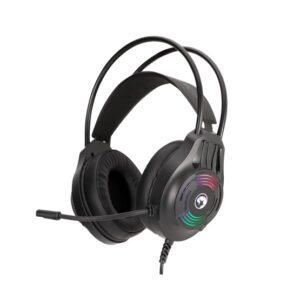 MARVO Akari 30 vezetékes fejhallgató - fekete - RGB világítás