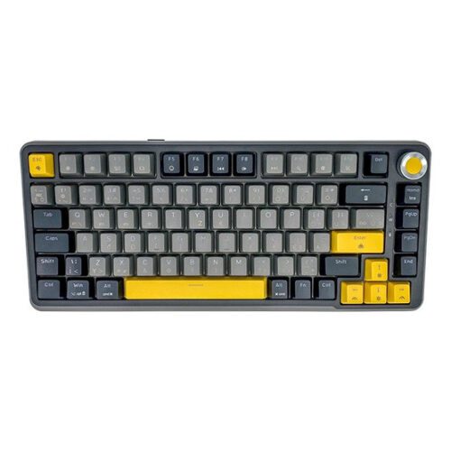 MARVO TITAN 75 vezeték nélküli gaming billentyűzet - Fekete - HU /Banana Crystal Linear/
