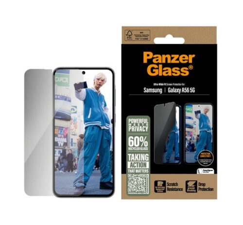 PANZERGLASS PRIVACY ULTRA-WIDE FIT képernyővédő üveg (3D