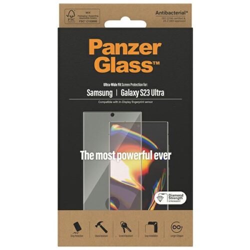 PanzerGlass Ultra-Wide Fit Samsung Samsung Galaxy S23 UltraS918 képernyővédelem 7324 fólia - Image 2