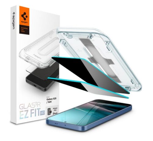 SPIGEN EZ FIT HD képernyővédő üveg 2db (2.5D