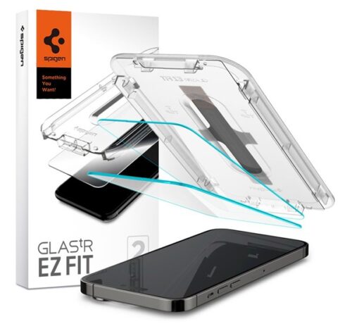 SPIGEN EZ FIT HD képernyővédő üveg 2db (2.5D