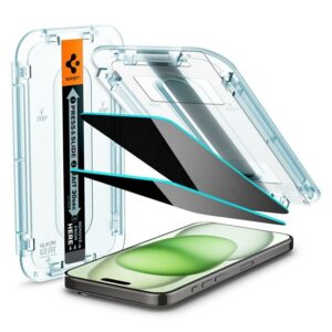 SPIGEN EZ FIT képernyővédő üveg 2db (2.5D