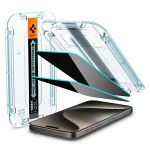 SPIGEN EZ FIT képernyővédő üveg 2db (2.5D