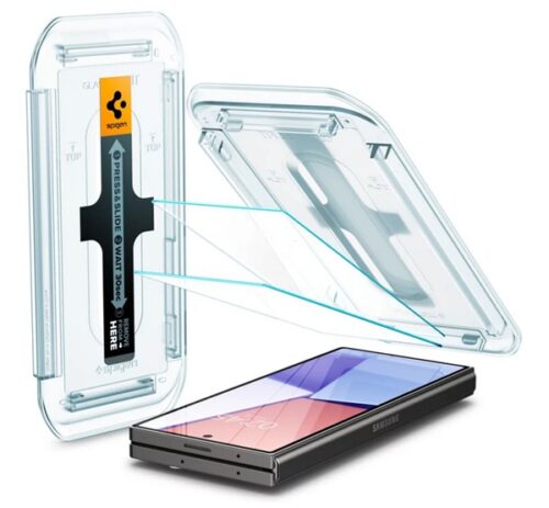 SPIGEN EZ FIT képernyővédő üveg 2db (2.5D