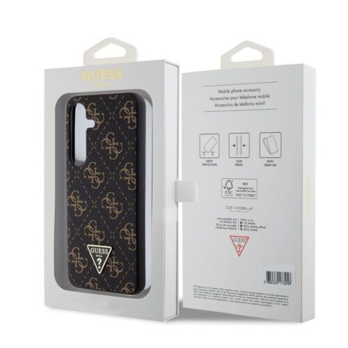 Samsung S24 Plus GUESS GUHCS24MPG4GPK Hátlap - Fekete - Image 2