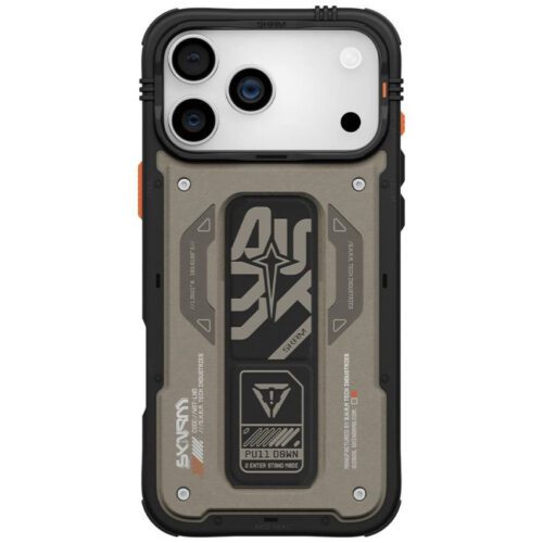 Skinarma Aegis tok iPhone 17 Pro Max készülékhez Mágneses töltés + markolat állvány szürke - Image 2