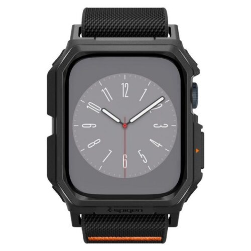 Spigen Lite Fit PRO Apple Watch 4/5/6/7/ 8/9/SE 44/45mm fekete csereszíj - Image 2