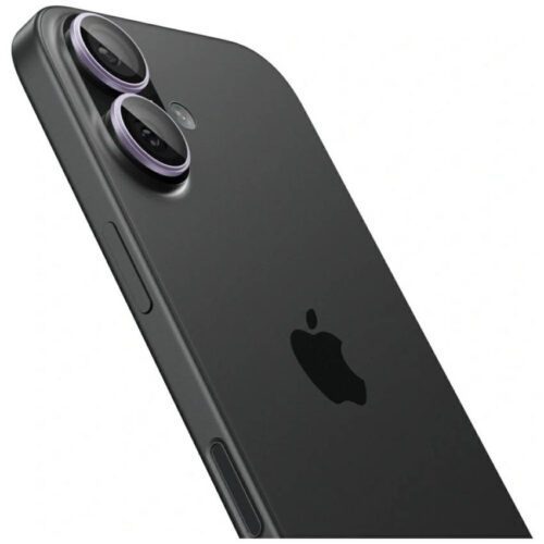 Spigen Optik Pro Glas.TR "EZ FIT" kameravédő 2db iPhone 17 / 16 / 16 Plushoz lila - Image 2