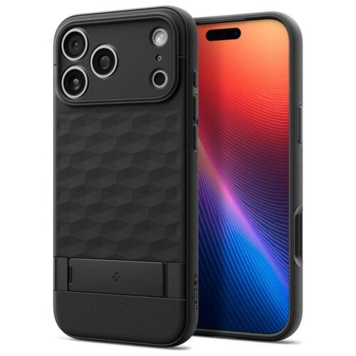 Spigen Parallax "S" MAG MAG MagSafe tok iPhone 17 Pro fekete