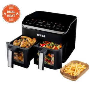 TESLA AirCook Dualheat QD464 XXL dupla forrólevegős fritőz