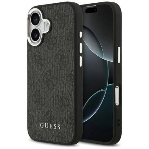 Tojás Guess 4G Classic Logo MagSafe iPhone 17 fekete