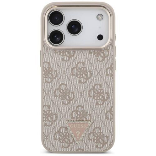 Tojás Guess 4G háromszög logó MagSafe iPhone 17 Pro rózsaszín arany - Image 2