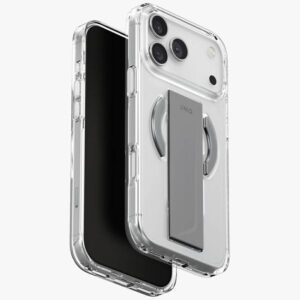 UNIQ Heldro Air tok iPhone 17 Pro Max Magclick töltés Átlátszó