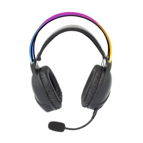 White Shark GH-2140 OX/RGB gamer fejhallgató mikrofonnal - fekete - Image 2