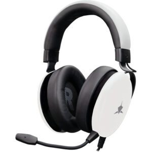 White Shark GH-2540W ELEPHANT vezetékes gamer fejhallgató mikrofonnal - fehér