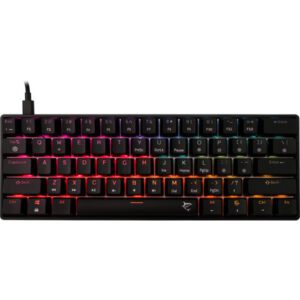 White Shark GK-004113B/R-HU SHINOBI-2 vezetékes mechanikus gamer billentyűzet - fekete - HU /piros/