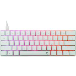 White Shark GK-004213V2-W/R-HU SHINOBI-2 vezetékes mechanikus gamer billentyűzet - fehér - HU /piros/