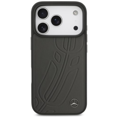 tok Mercedes bőr nagy babér hagyja MagSafe iPhone 17 Pro antracyt számára - Image 2
