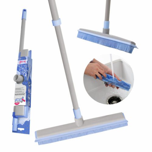 Antibakteriális mosható gumiseprű teleszkópos nyéllel BACTERIA STOP - YORK - CLEAN HOUSE - Image 2