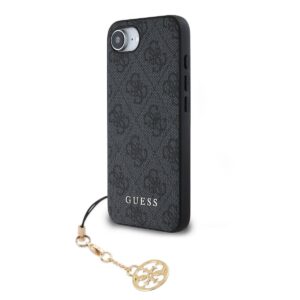 Apple iPhone 16e GUESS GUHCPSE4GF4GCK Hátlap - Szürke