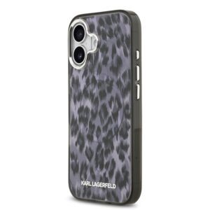 Apple iPhone 17 KARL LAGERFELD KLHMP17SHDLEOICK Magsafe IML Hátlap - Szürke