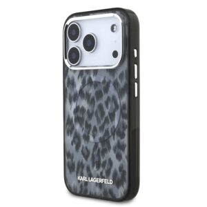 Apple iPhone 17 Pro KARL LAGERFELD KLHMP17LHDLEOICK Magsafe IML Hátlap - Szürke