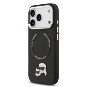 Apple iPhone 17 Pro KARL LAGERFELD KLHMP17LPSMLRKCK Magsafe Hátlap - Fekete