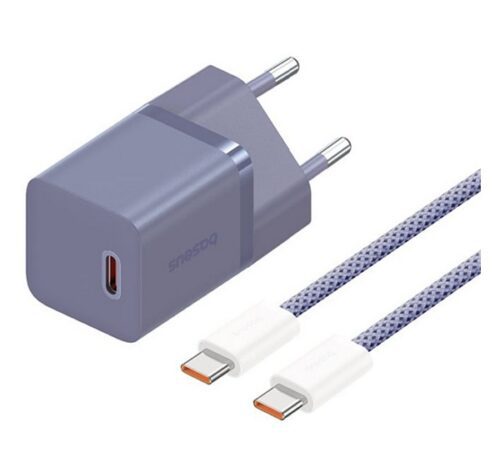 BASEUS GaN5 MINI 1C hálózati töltő Type-C aljzat (30W