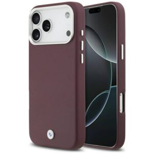 BMW Sign Full Wrapped fém MagSafe tok iPhone 17 Pro Max piros