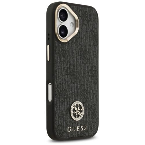 GUESS tok IPHONE 17 kompatibilis MagSafe GUHMP17SP4G4DCSK (PU W/ Strass Logo & Big Strap fém gombok) fekete - Image 2