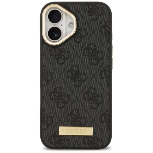 Guess 4G Logo Plate MagSafe tok iPhone 17 Fekete - Image 2