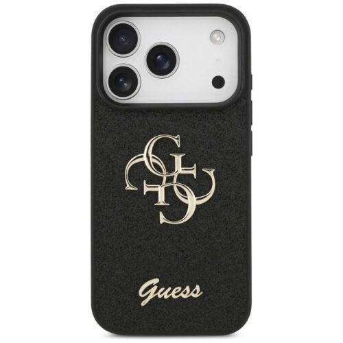 Guess Fixed Glitter Big 4G tok iPhone 17 Pro-hoz fekete - Image 2