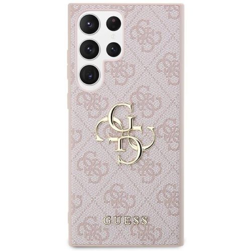 Guess GUHCS24L4GMGPI S24 Ultra S928 rózsaszín keménytok 4G nagy fém logó - Image 2