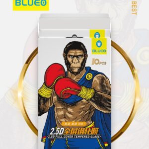 Honor 8X Blueo Lite 2.5D 10 Darabos Full Üvegfólia - Fekete