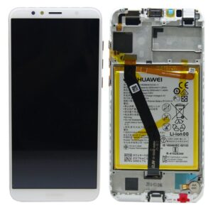 Huawei Y6 2018 LCD + érintőpanel kerettel / akkumulátorral