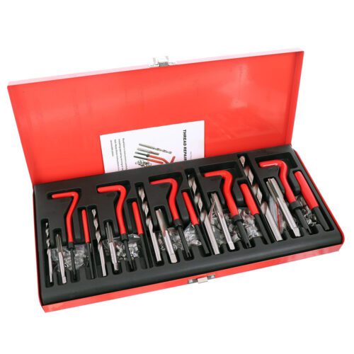 Menetjavító készlet menetfúrókkal fém kofferben M5-M12 (131 db-os) TC Technic SK2020 - Image 2