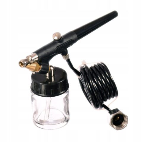Modellező airbrush 2 tartállyal