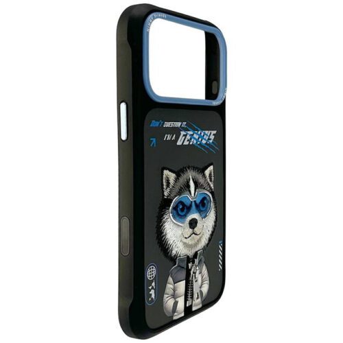 Nimmy Cool&Cute 2.0 Wolf tok iPhone 17 Pro Max készülékhez fekete - Image 2