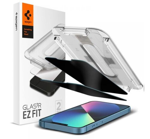 SPIGEN EZ FIT képernyővédő üveg 2db (2.5D