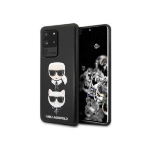 Samsung S20 Ultra KARL LAGERFELD KLHCS69KICKC Hátlap - Fekete