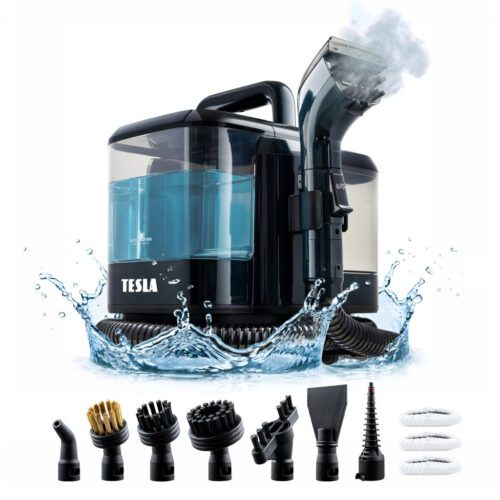 TESLA PowerWash & Steam Station TQS600 - multifunkciós porszívó gőzfunkcióval