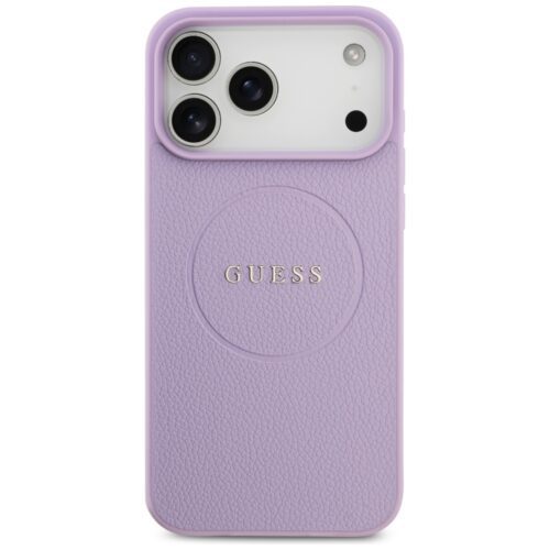 Tojás Guess Grained Ring MagSafe iPhone 17 Pro Max lila tokhoz - Image 2