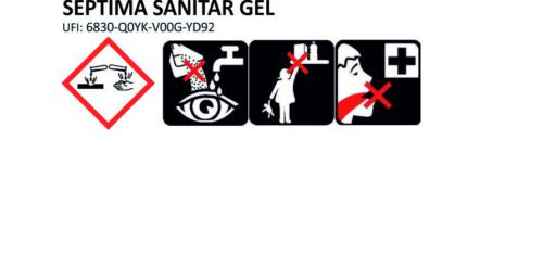 WC tisztító gél - szicíliai narancs illattal 5 L Septima Sanitar - Image 2